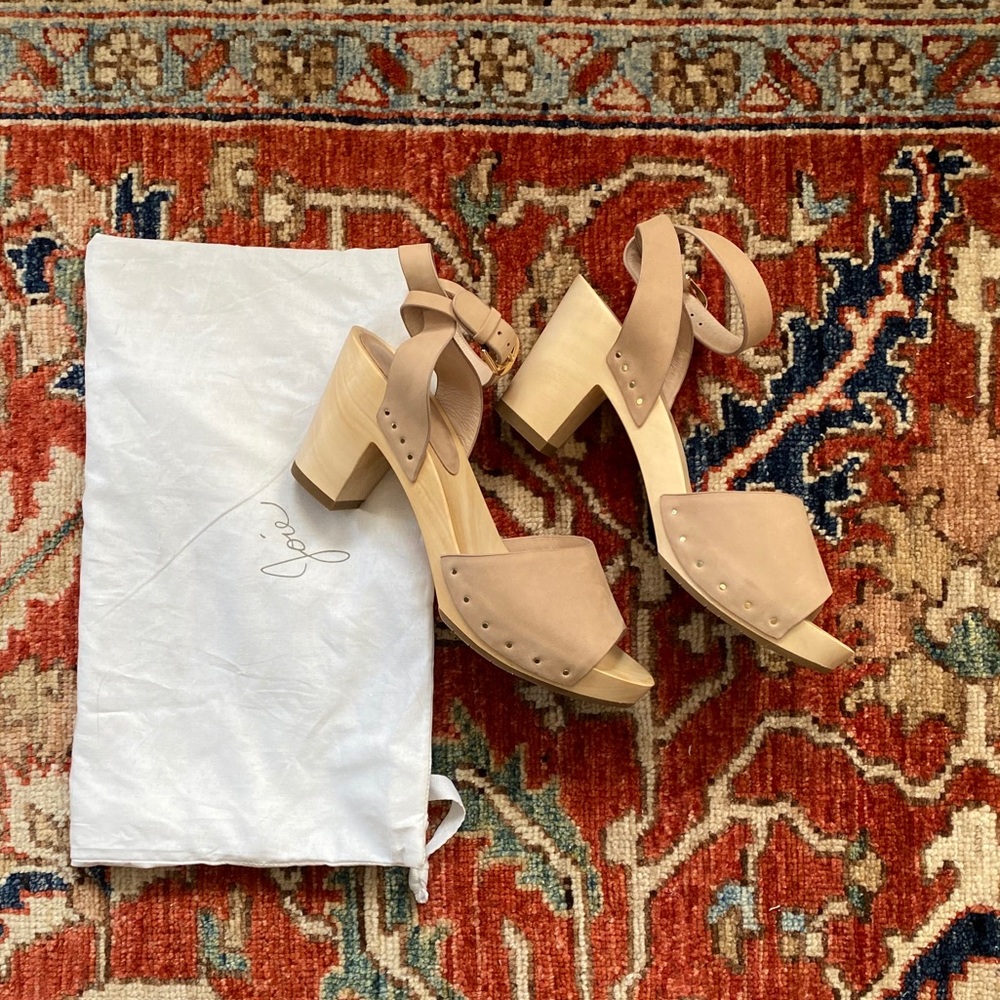 New! Joie Saber Clog Sandals, size 38